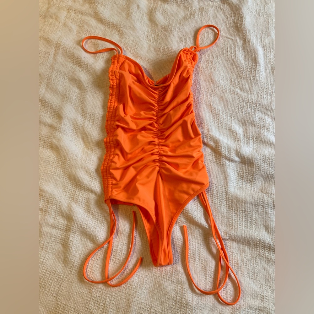 Daisy Brand | Orange One Piece Swimsuit